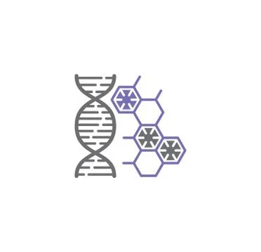 Nano tech related icon on background for graphic and web design. Creative Stock Illustration
