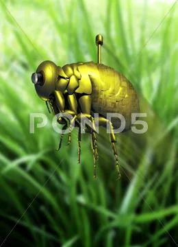Nanodrone, artwork Stock Illustration