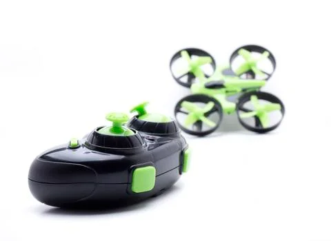 Nanodrone with control Stock Photos