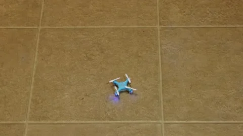 Nanodrone takes flight. Stock Footage 53979419