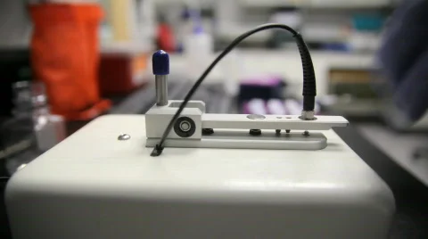 Nanodrop operation Video stock 648628