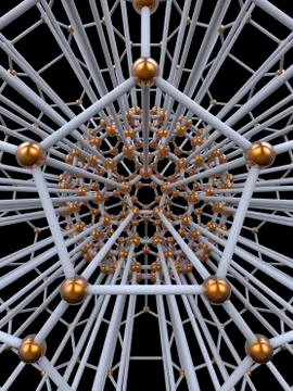 Nanoparticle, artwork Stock Illustration