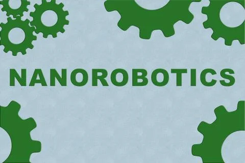 NANOROBOTICS - bioengineering concept Stock Illustration