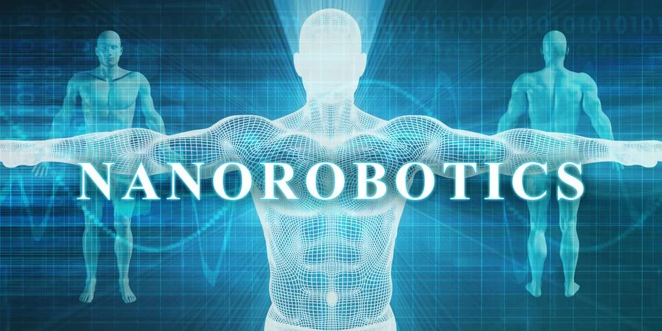 Nanorobotics Stock Illustration