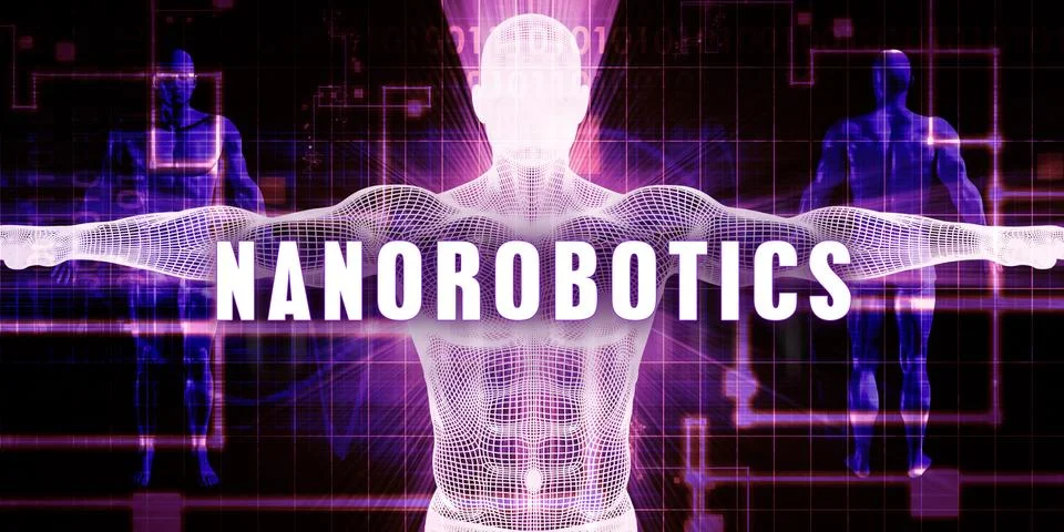 Nanorobotics Stock Illustration