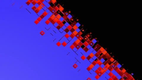 Nanotech abstract diagonal transition Stock Footage 156725231
