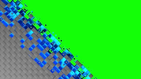 Nanotech abstract diagonal transition Stock Footage 170393463