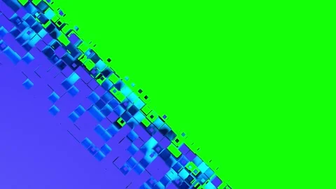 Nanotech abstract diagonal transition Video stock 178104450