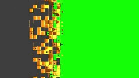 Nanotech abstract horizontal transition 動画素材 178117346