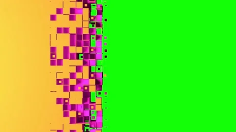 Nanotech abstract horizontal transition 스톡 동영상 196994942