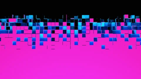 Nanotech abstract vertical transition Stock Footage 156721996