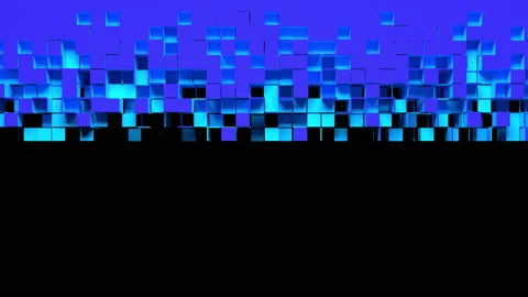 Nanotech abstract vertical transition Stockbeeldmateriaal 156731021