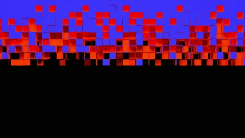 Nanotech abstract vertical transition Vídeo Stock 156744990