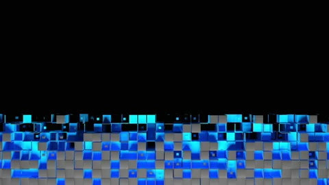 Nanotech abstract vertical transition 動画素材 156747790