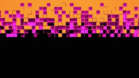 Nanotech abstract vertical transition Stock Footage 156755697