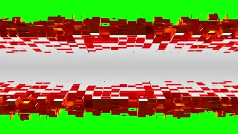 Nanotech angle with cubic particles Stock Footage 170395050