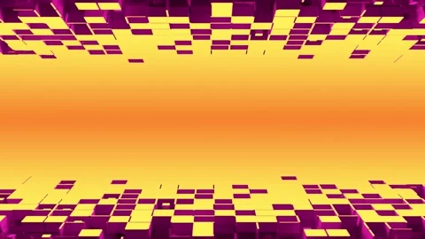 Nanotech angle with cubic particles Stock Footage 178123077