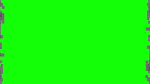 Nanotech Gate with cubic particles Stock Footage 200287024