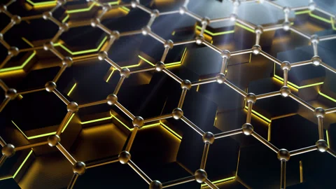 Nanotech nanotechnology quantum computer robotic engineering loop. This Stock Footage 274486160