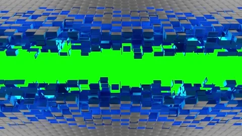 Nanotech shutters with cubic particles 스톡 동영상 172303684