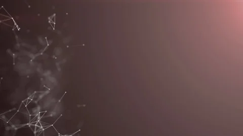 Nanotechnology abstract plexus DarkRed color background,seamless network social Stock Footage 95926985