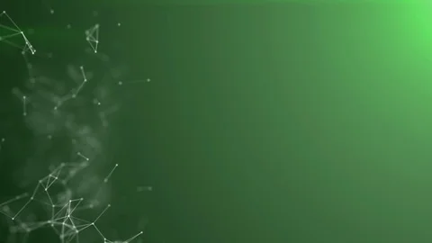 Nanotechnology abstract plexus Lime color background,seamless network social Stock Footage 109304848