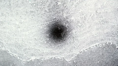 Nanotechnology Abstract Texture Captured with Electron Microscope in 4K Stock Footage 316851448