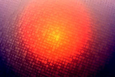 Nanotechnology concept, microchips and electronics, honeycomb, 3d fractal des 스톡 일러스트