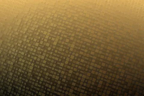 Nanotechnology concept, microchips and electronics, honeycomb, 3d fractal des Stock Illustration