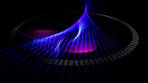 Nanotechnology or Molecular nanotechnology. Visualization Stock Footage 162899179