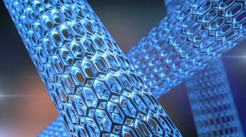 Nanotube rotating 스톡 동영상 33818463