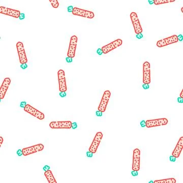 Nantes carrot vector seamless pattern 스톡 일러스트