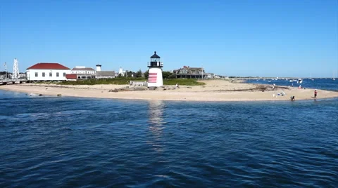 Nantucket Lighthouse Stock Footage 53219939