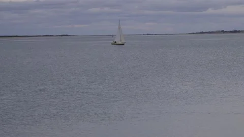 Nantucket Sailing Stock Footage 142245231