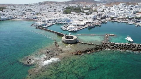 Naousa,Paros 库存影片 250345171
