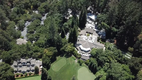 Napa Meadowood Stock Footage 92722372