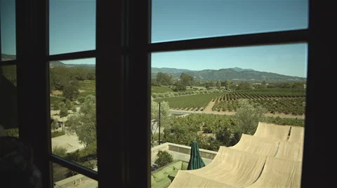 Napa valley winery Stock Footage 45250148