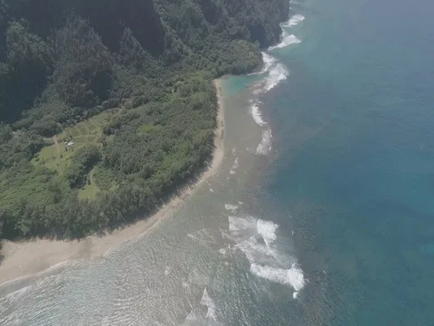 The Napali Coast Kauai, Hawaii Stock Footage