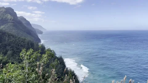 Napali Coast View Stock Footage 276852877