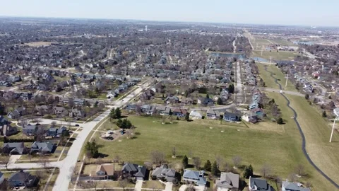 Naperville Homes 4K Stock Footage 263260622