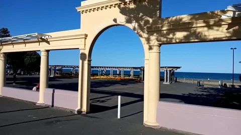 Napier Gate Park Stock Footage 125708868