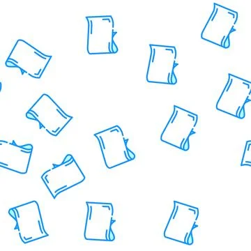 Napkin for dancer vector seamless pattern Stockillustratie