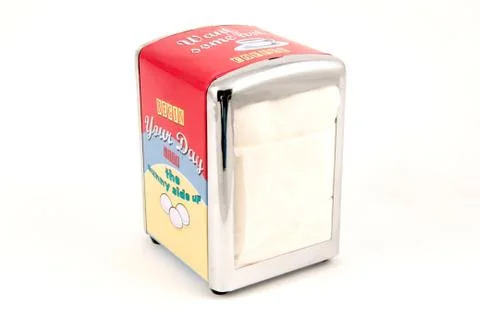 Napkin holder Stock Photos