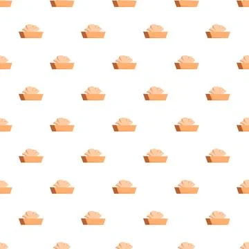 Napkin in holder seamless restaurant pattern background イラスト素材