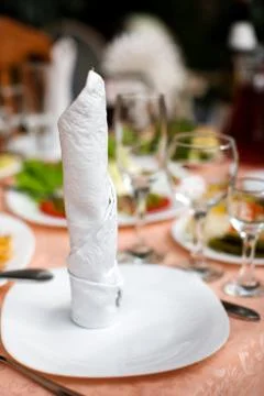 Napkin Stock Photos