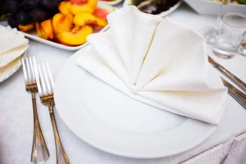 Napkin Stock Photos