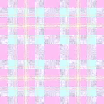 Napkin plaid check background, kitchen tartan pattern texture. Striped fabr.. イラスト素材