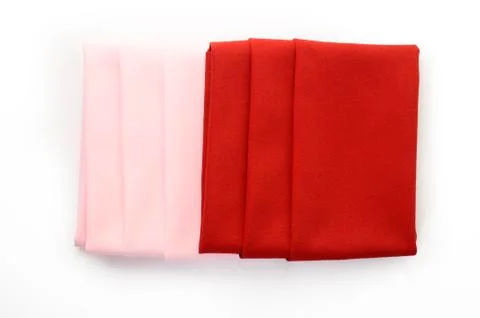 Napkin on white background Stock Photos