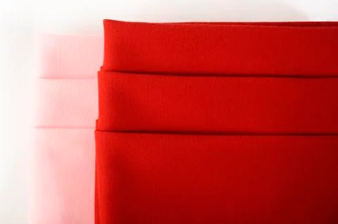 Napkin on white Stock Photos