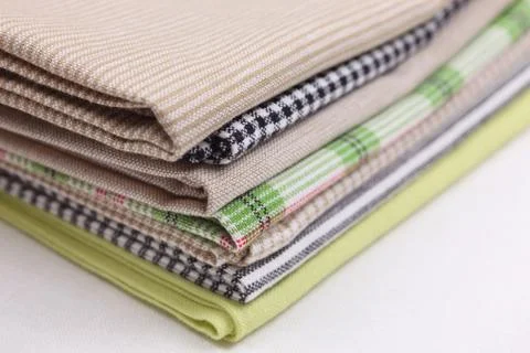 Napkins heap Stock Photos